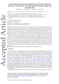Spatial Characteristics and Controlling Factors of the Strike-Slip Fault Zones in the Northern Slope of Tazhong Uplift, Tarim Ba