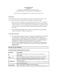 1 Assignment 1