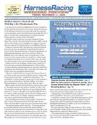 Accepting Entries