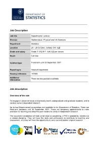 147866 Departmental Lecturer JD.Pdf