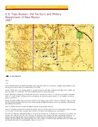 Atlas of Historic NM Maps Online at Atlas.Nmhum.Org