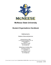 Mcneese State University