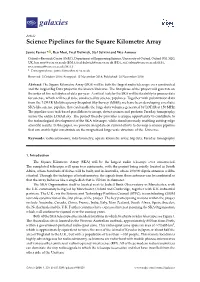 Science Pipelines for the Square Kilometre Array