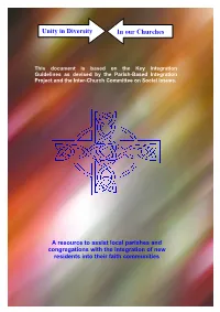 Unity and Diversity in Our Churches