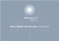 Welcome to Milan: Toolkit