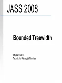 Bounded Treewidth