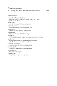 CCIS Springer Series