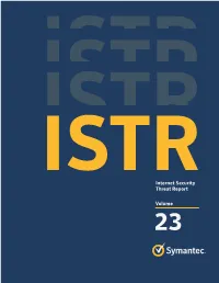 Istrinternet Security Threat Report Volume