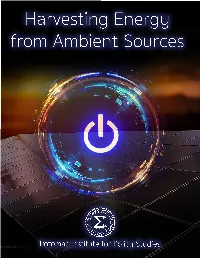 Harvesting Energy from Ambient Sources