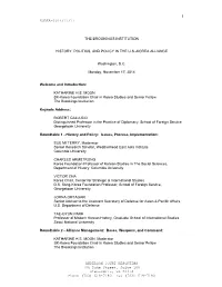 Uncorrected Transcript
