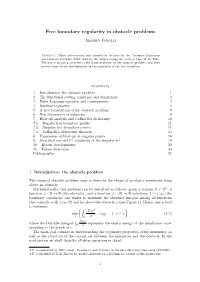 Free Boundary Regularity in Obstacle Problems