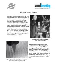 Handout 1 - How Records Work