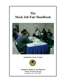 Mock Job Fair Handbook C
