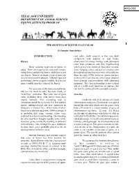 The Genetics of Equine Coat Color