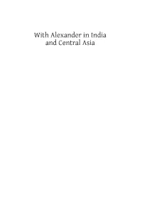 With Alexander in India and Central Asia