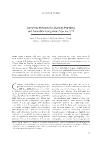 Advanced Methods for Studying Pigments and Coloration Using Avian Specimens*,†
