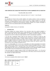 High-Temperature Oxidation Properties of Iron Aluminides with Zr Addition