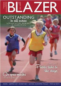 Pupils Take to the Stage on Your Marks