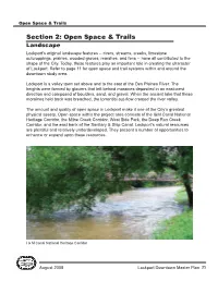 Section 2: Open Space & Trails