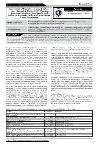 Zoology ABSTRACT