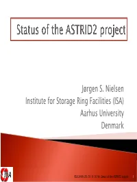 A New LLRF System for ASTRID and the Proposed ASTRID2
