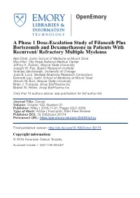 A Phase 1 Dose-Escalation Study of Filanesib Plus