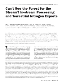 Can't See the Forest for the Stream?