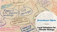 Drawdown: Marin Local Solutions for Climate Change