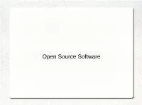 Open Source Software