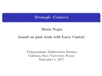 Triangle-Centers.Pdf