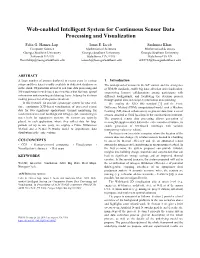 Web-Enabled Intelligent System for Real-Time, Continuous Thermal