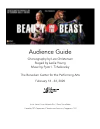 Audience Guide, Beauty and the Beast