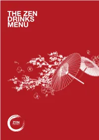 Drinks & Desserts Menu