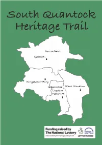 Quantock Heritage Trail Introduction