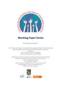 The Role of Creative Methods in Re-Defining The