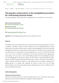 The Popular Consecration in the Inexigibility Procedure for Contracting Musical Artists | Journal of Public Law and Infrastructure
