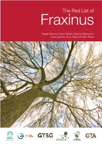 The Red List of Fraxinus