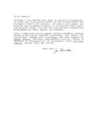To My Readers: Although I Have Proofed This Paper As Carefully As