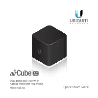 Aircube AC Access Point Quick Start Guide