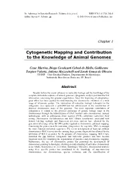 Cytogenetic Mapping and Contribution to the Knowledge of Animal Genomes