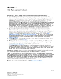 [MS-OAUT]: OLE Automation Protocol