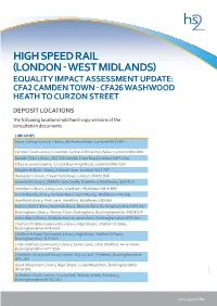High Speed Rail (London