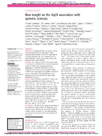 New Insight on the Xq28 Association with Systemic Sclerosis