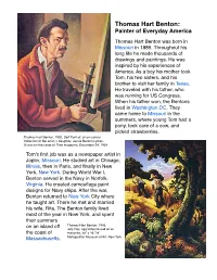 Thomas Hart Benton MS Text
