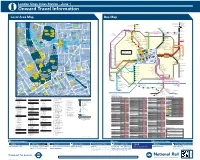 London Kings Cross Station – Zone 1 I Onward Travel Information Local Area Map Bus Map