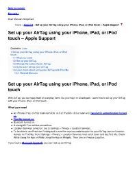 Set up Your Airtag Using Your Iphone, Ipad, Or Ipod Touch – Apple Support