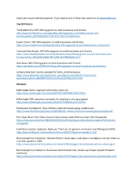 Some Clips May Be Behind a Paywall. If You Need Access to These Clips, Email Me at Djagiela@Pa.Gov