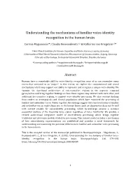 Understanding the Mechanisms of Familiar Voice-Identity Recognition in the Human Brain