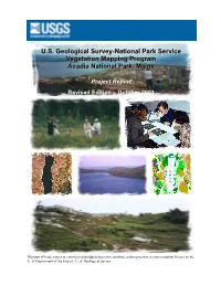 Vegetation Classification and Mapping Project Report