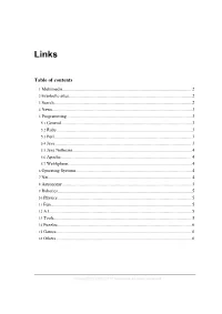 Table of Contents